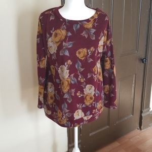 Gorgeous floral sweater